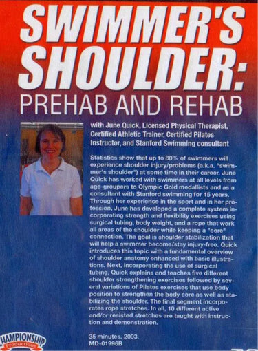 (Rental)-SWIMMER'S SHOULDER:PREHAB AND REHAB June Quick